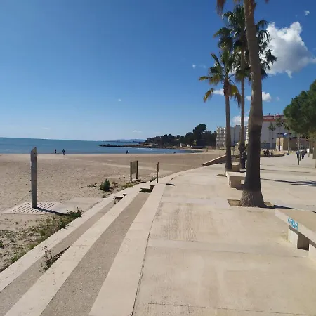 Les Delicies - Atico En Primera Linea De Mar Sant Carles De La Rapita Exterior photo